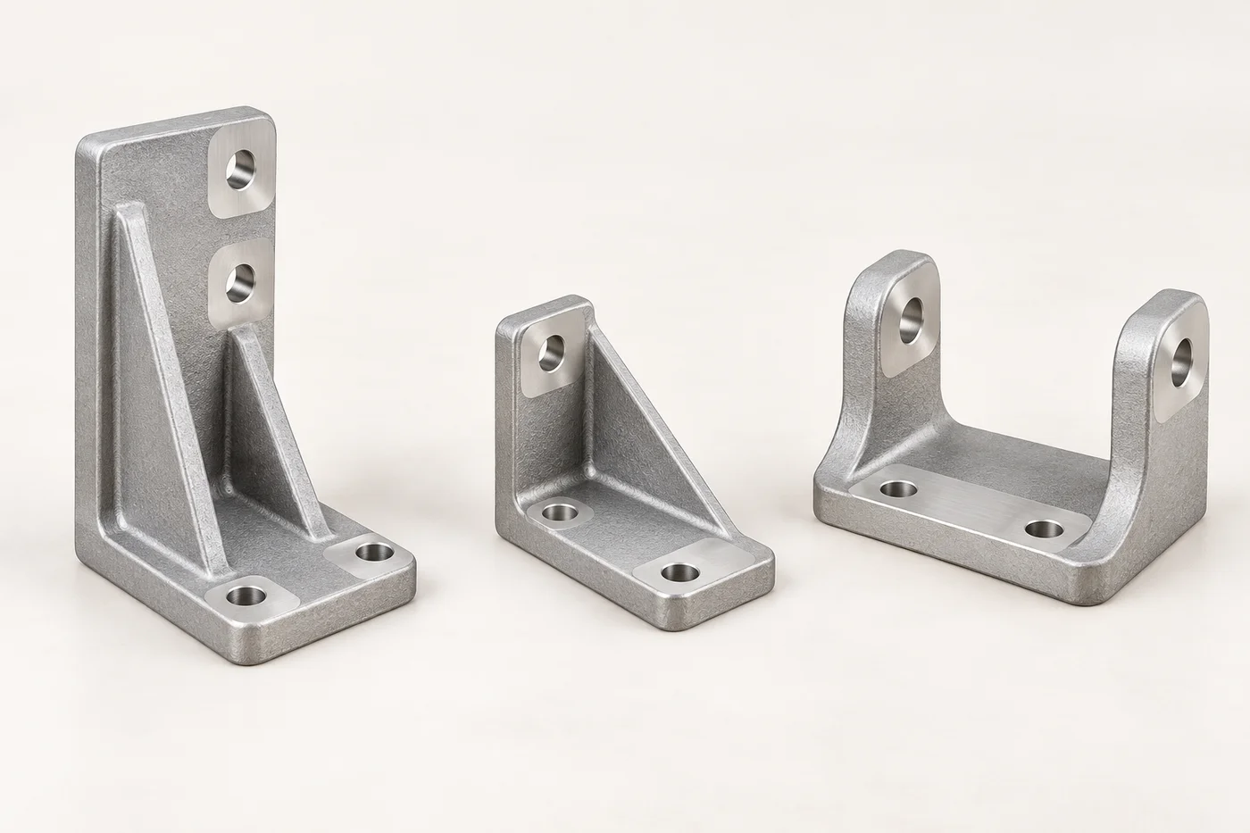 AI-generated aluminum component detail illustration