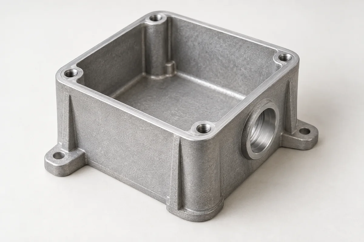 Aluminum Instrument Housing concept illustration